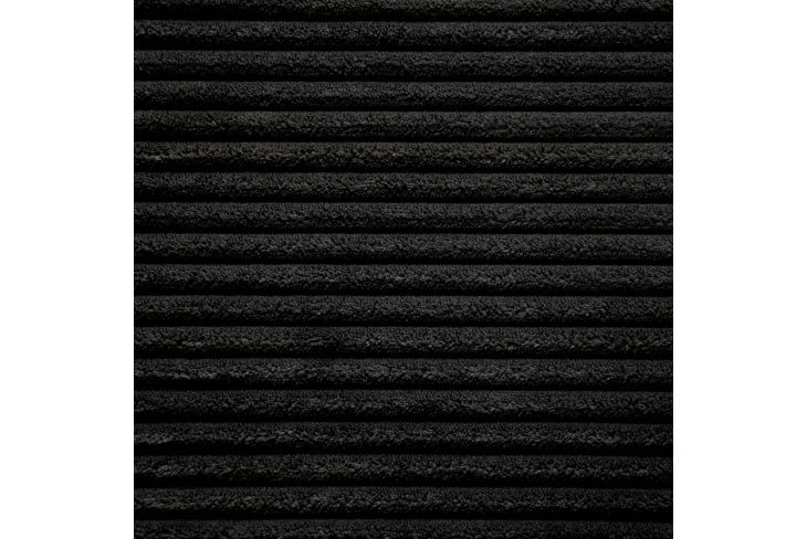 Fabric sample Waves Black