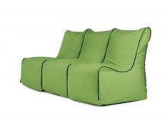Sēžammaisu komplekts Set Seat Zip 3 Seater Colorin Lime