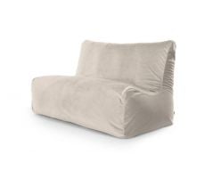 Bean bag Sofa Seat Barcelona White Grey