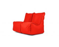 A set of bean bags Set Seat Zip 2 Seater OX Red