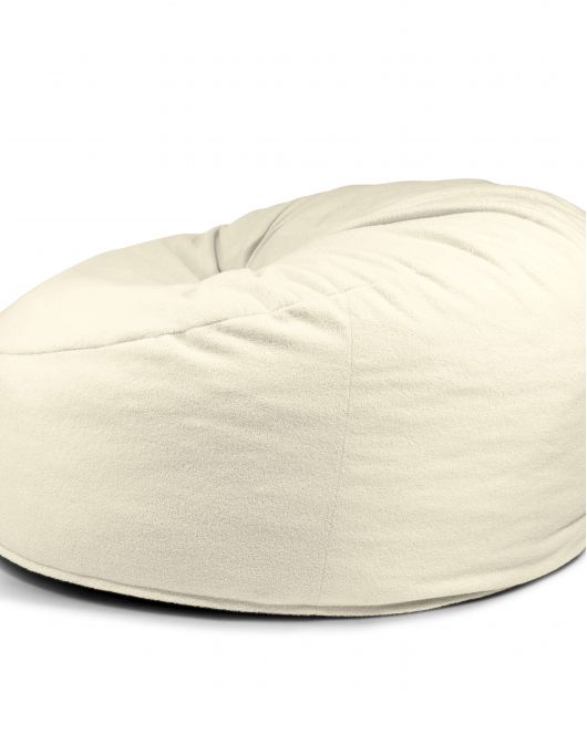 Schaumstoff Sitzsack Om 135 Teddy Creme