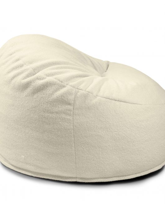 Schaumstoff Sitzsack Om 85 Teddy Creme