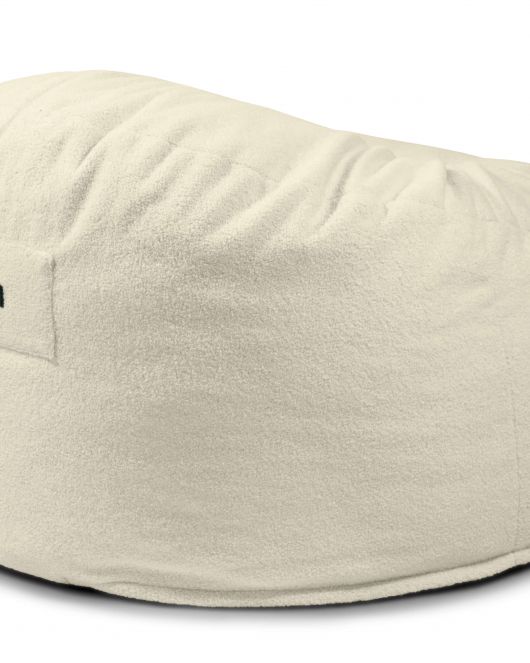 Schaumstoff Sitzsack Om 85 Teddy Creme