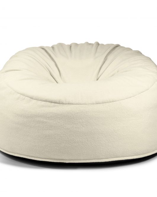 Schaumstoff Sitzsack Om 135 Teddy Creme