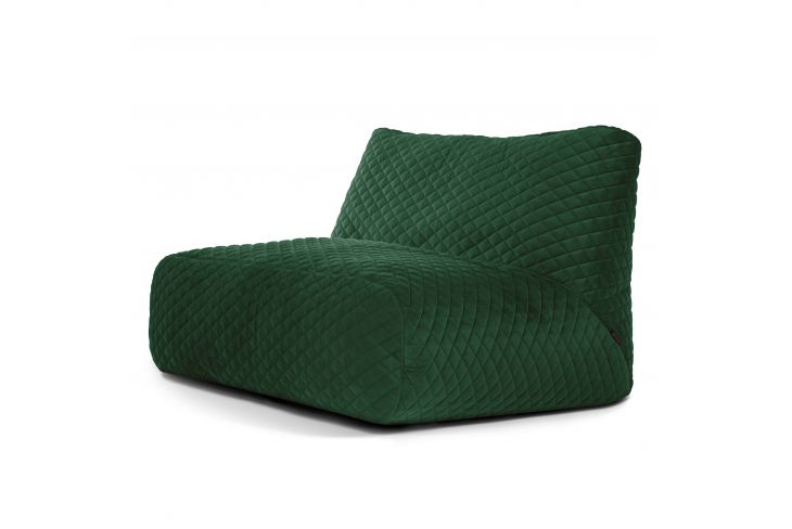 Dīvāns - sēžammaiss Sofa Tube Lure Luxe Emerald Green