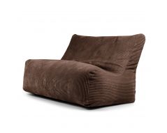 Sohva Sofa Seat Waves Chocolate