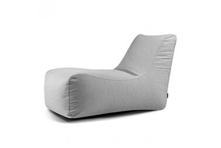 Sitzsack Bezug Lounge Gaia Grau