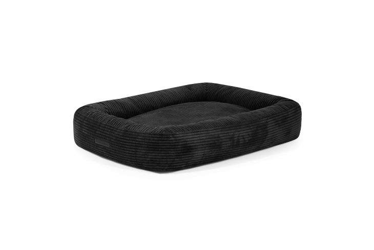 Dog Bed 100 Waves Black