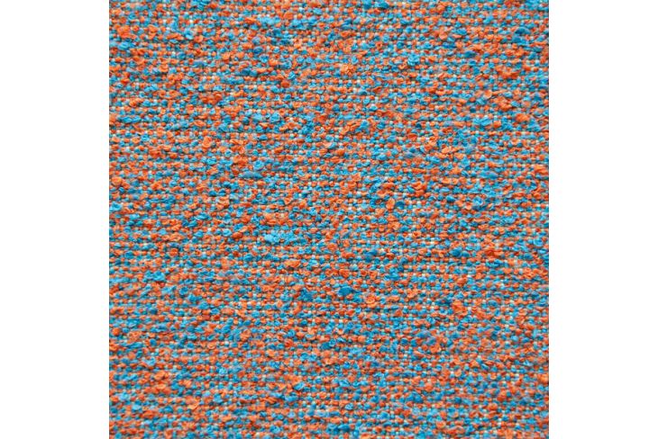 Fabric sample Breeze Blue Orange