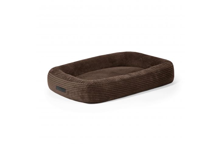 Dog Bed 75 Waves Chocolate