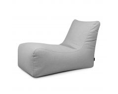 Sitzsack Lounge Dunẽs White Grey