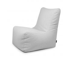 Bean bag Seat Dunẽs Fluffy White