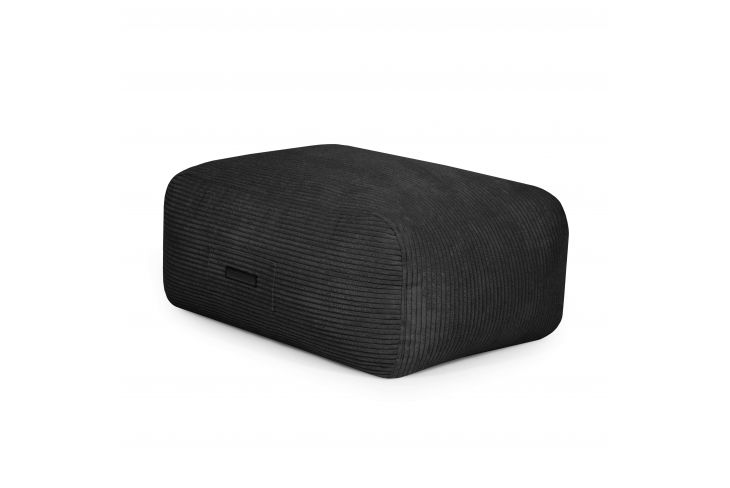 Foam bean bag Snug Pouf 83 Waves Black