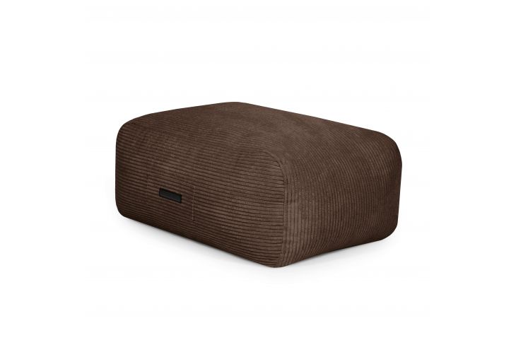 Poroloon täitega kott-tool Snug Pouf 83 Waves Chocolate