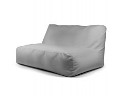 Bean bag Sofa Tube 160 Teddy White Grey