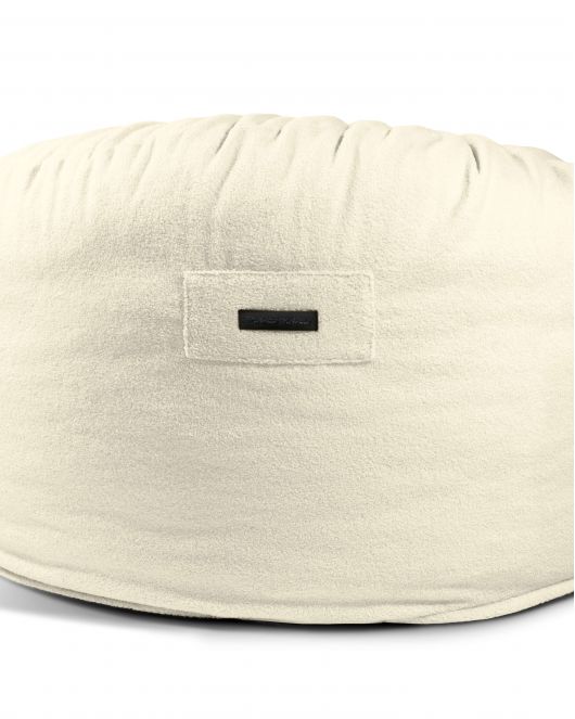 Schaumstoff Sitzsack Om 110 Teddy Creme