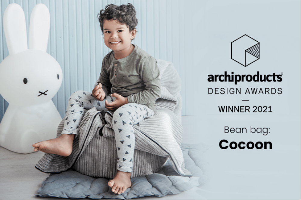 SITZSACK ,,COCOON“ - AUFGEZEICHNET FÜR DAS BESTE DESIGN!